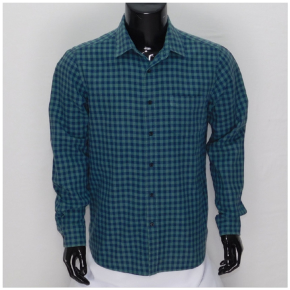 Top Ten Other - *MEN* TOP TEN, Flannel Button Up, size Large 16.5